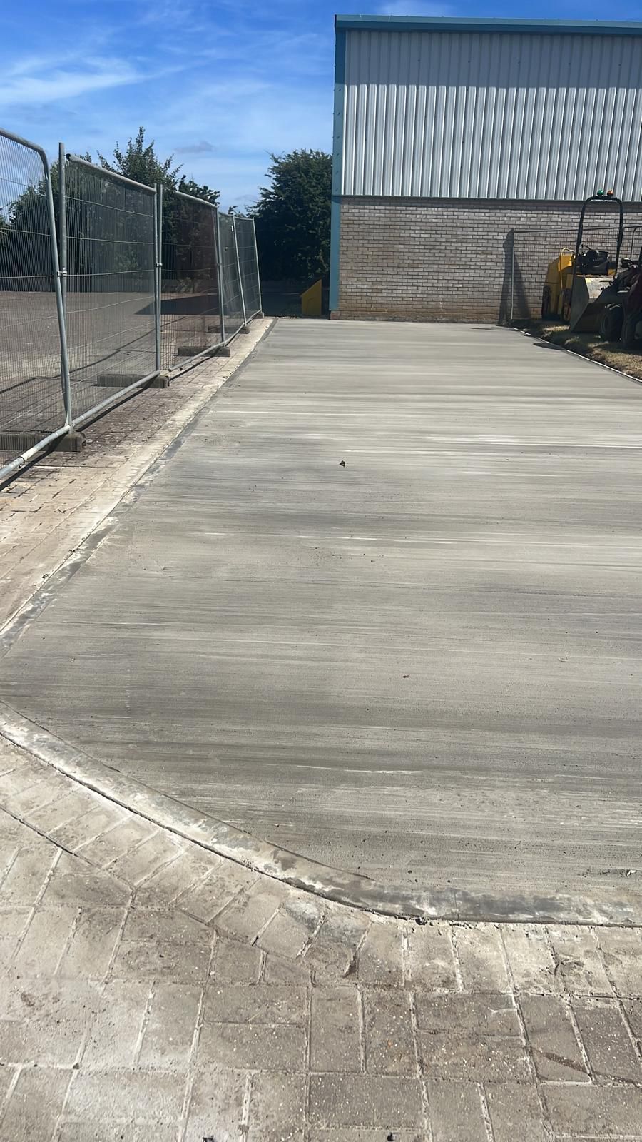 Concrete Roadway Laid in Suffolk